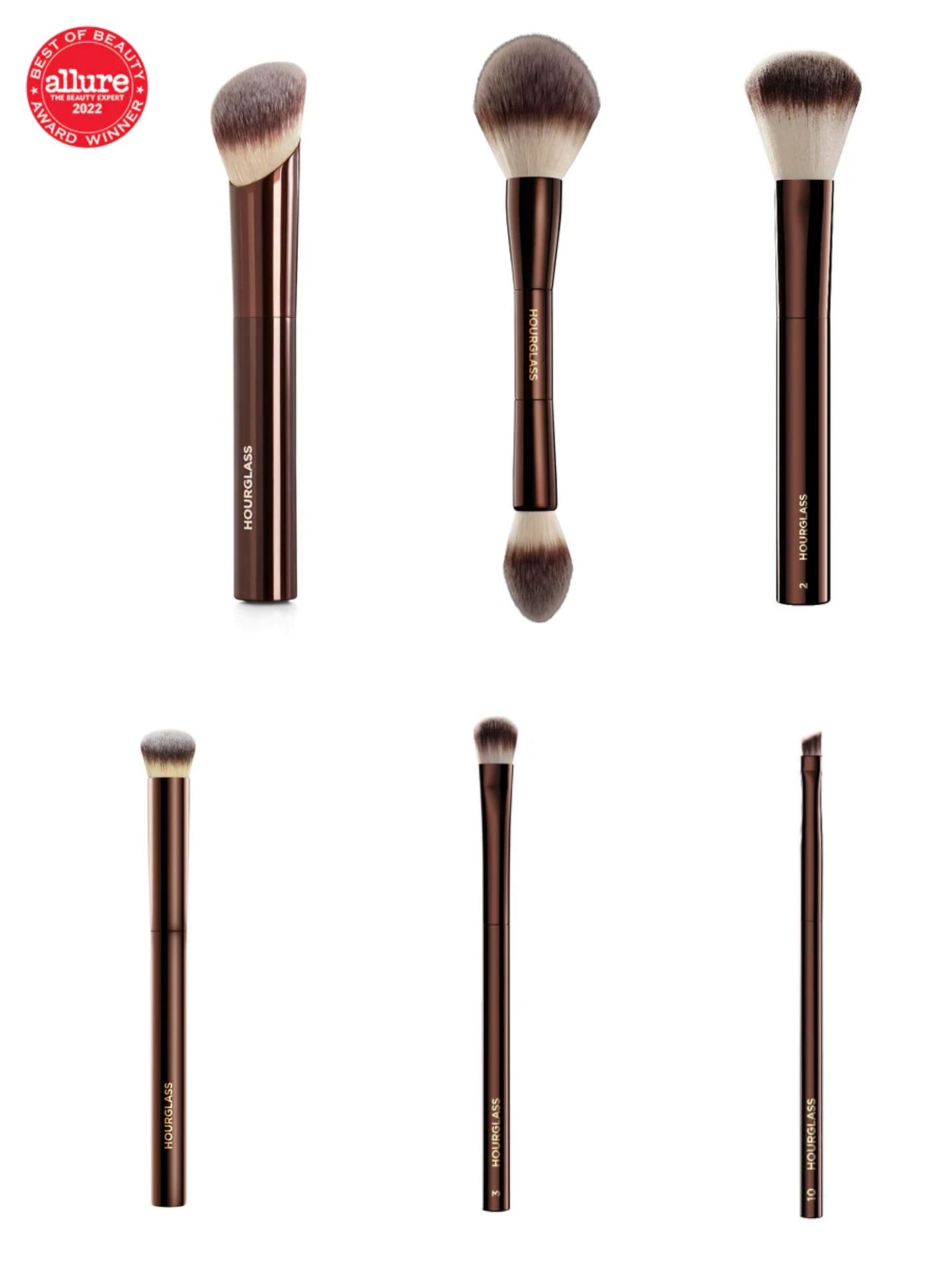 Hourglass Makeup Brushes (New)