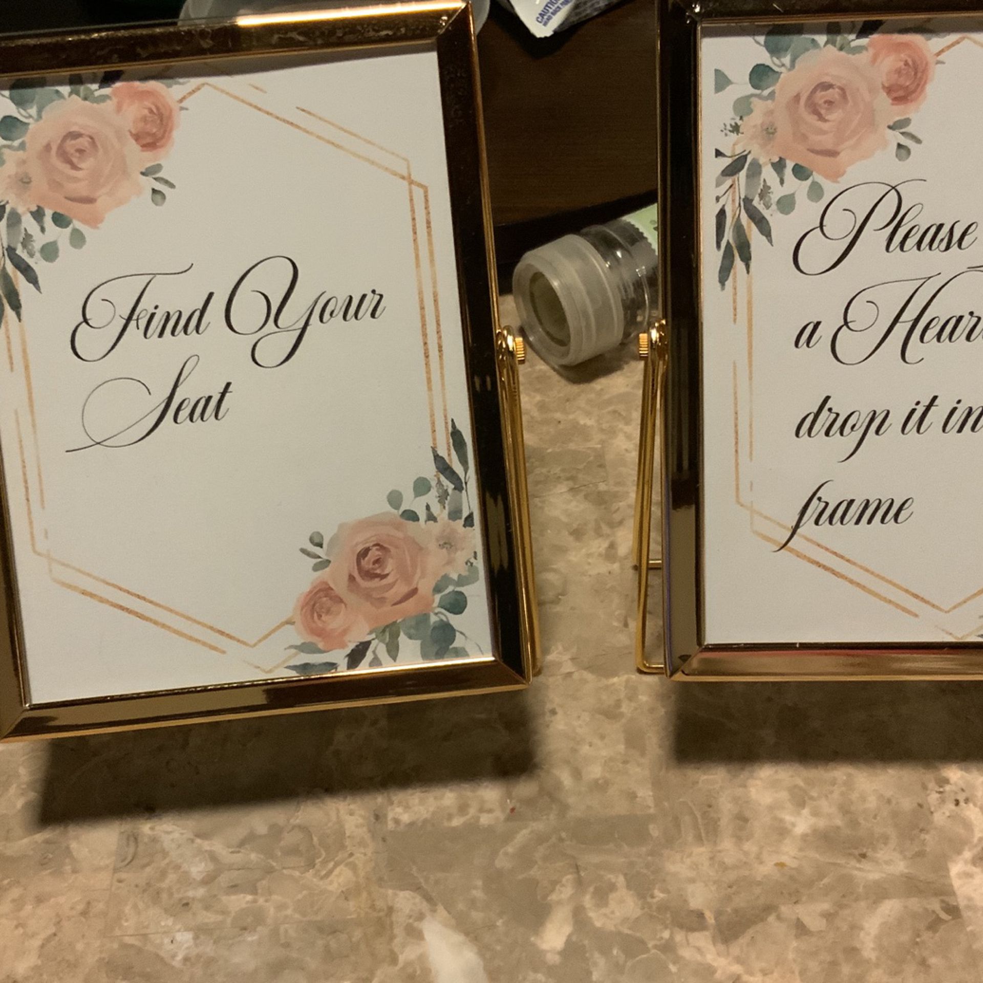 Wedding Signs W Frames