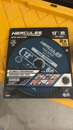 Hercules 12" 80-Tooth Fine Finish Miter Saw Blade