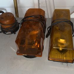 Three emergency flashers needs new plugs