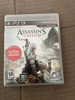 PS3 Assassin’s creed 3 Game