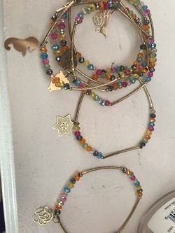 Colorful bracelets