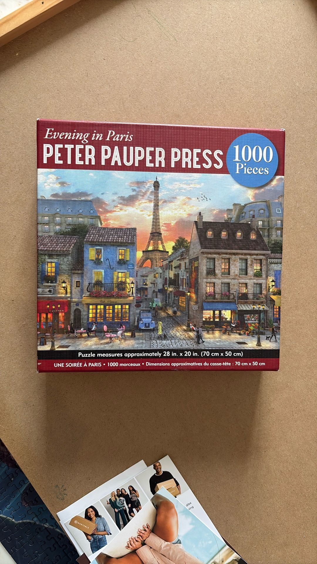 Peter Pauper Press Evening In Paris - 1000 Piece Puzzle
