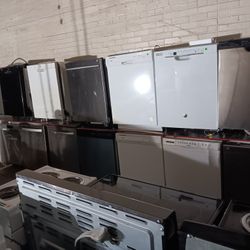 Assortment of Dishwashers KitchenAid, GE, Kenmore, Whirlpool, Frigidaire, Maytag, Samsung, and Hotpoint (Priced $150-$350)