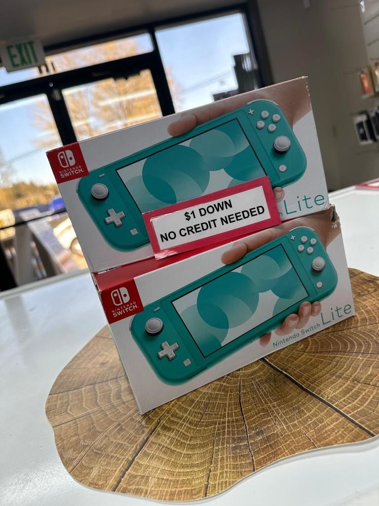 Nintendo Switch Lite New Game Console - Pay $1 today and pay the rest later -