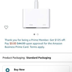 Apple Lightning to Digital AV Adapter