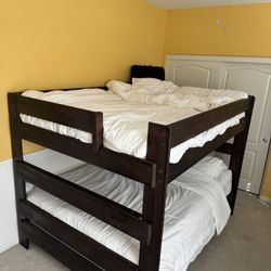 Queen Over Queen Bunk Beds