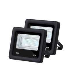 2 PCS DC 12V LED Flood Light 20W