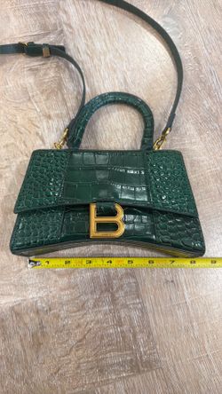 Mini green gold beautiful new purse crossbody or hand purse