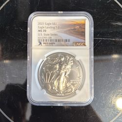2021 Eagle S$1 MS 70