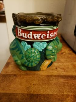 Vintage Budweiser Koozie .