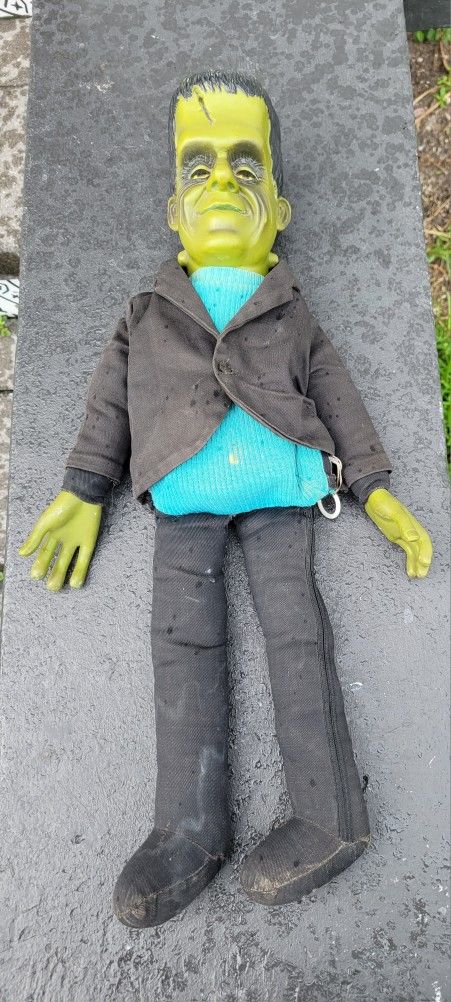 Vintage 1964 Herman Munster Mattel Talking Doll