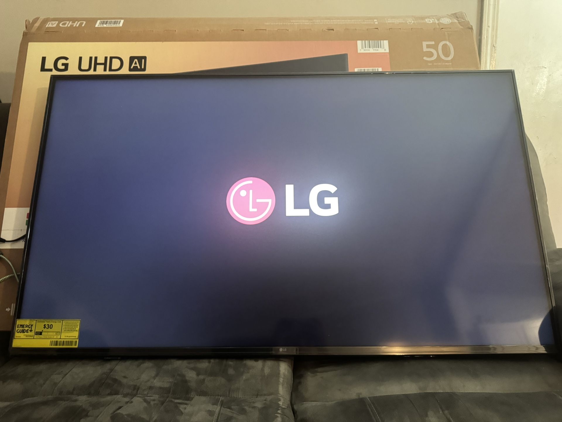 LG 50" 4K UHD UA75 AI Smart TV, 