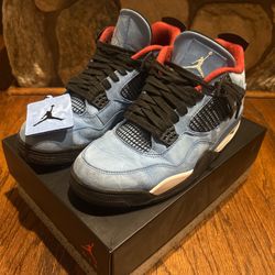 Travis Scott Cactus Jack Jordan 4s Size 12