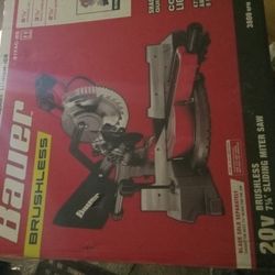 20 Volt Hypermax Lithium-ion Sliding Miter Saw 