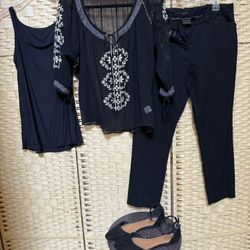 3 Pc. Blk Outfit Sz. 12