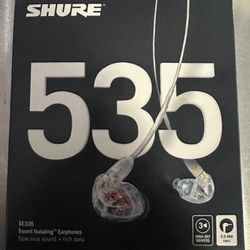 Shure SE535 Sound Isolating Earphones – Like New