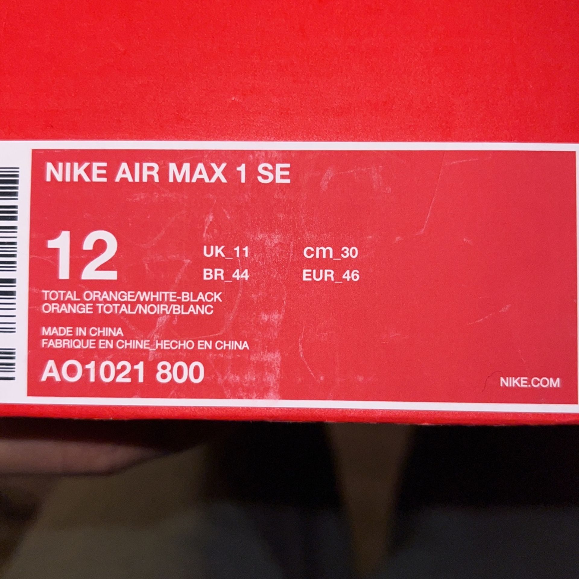 Nike Air Max 1 SE