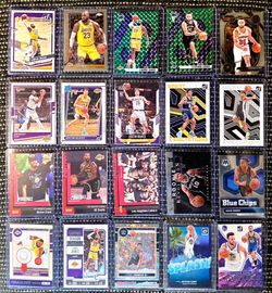 NBA Card Lot LeBron/Curry