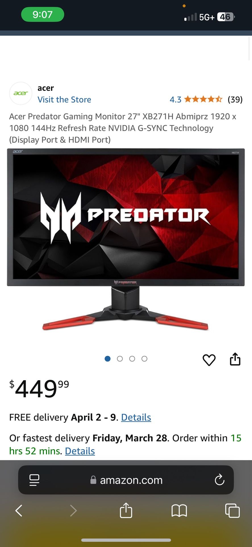 Gaming Monitor