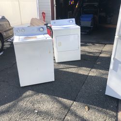 Dryer  And Washer 