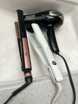2-.Hair straightener FREE Blow dryer