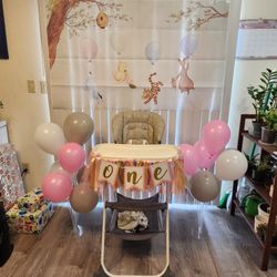 1 Year Birthday Girl Decorations 