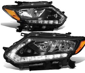 LA Zona Auto Parts 14 15 and 16 Nissan Rogue Headlights Luces Micas Calaveras faros