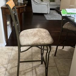 Two bar stools