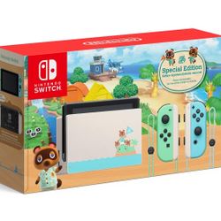 Brand New Animal Crossing Nintendo Switch