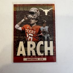Arch Manning Rookie Gem Mint