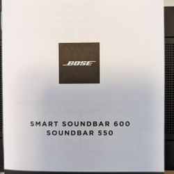 Bose ,New Soundbar 