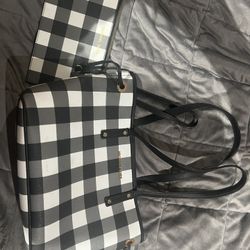 Checkered Michael Kors Shoulder Bag