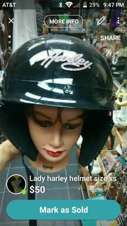 Ladys harley helmet Size xs