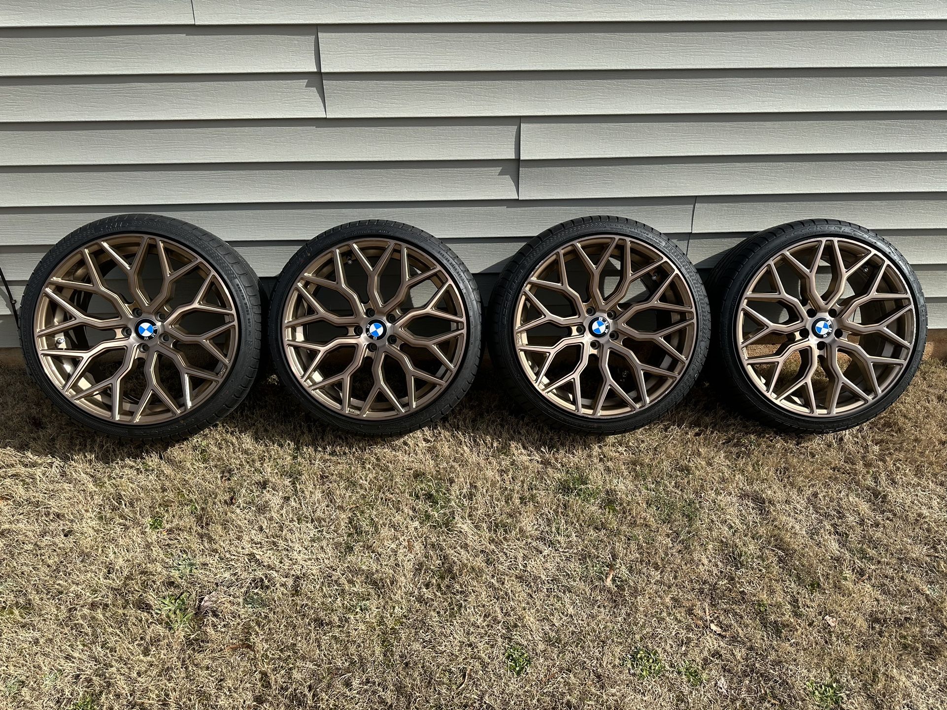 20” BRONZE RIMS & TIRES for Sale in Charlotte, NC - OfferUp
