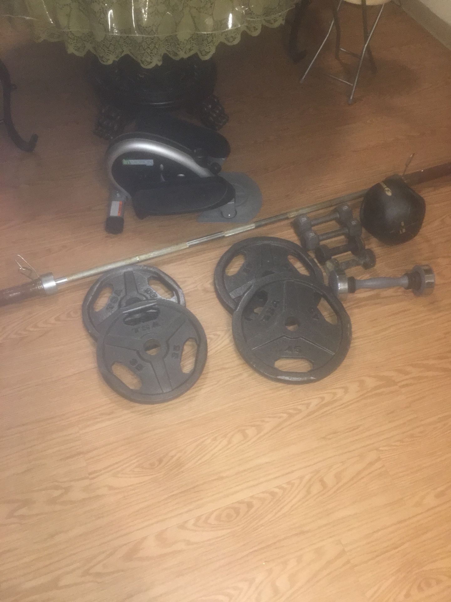 Set of weights $175