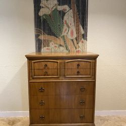 Gorgeous Vintage Wood Dresser