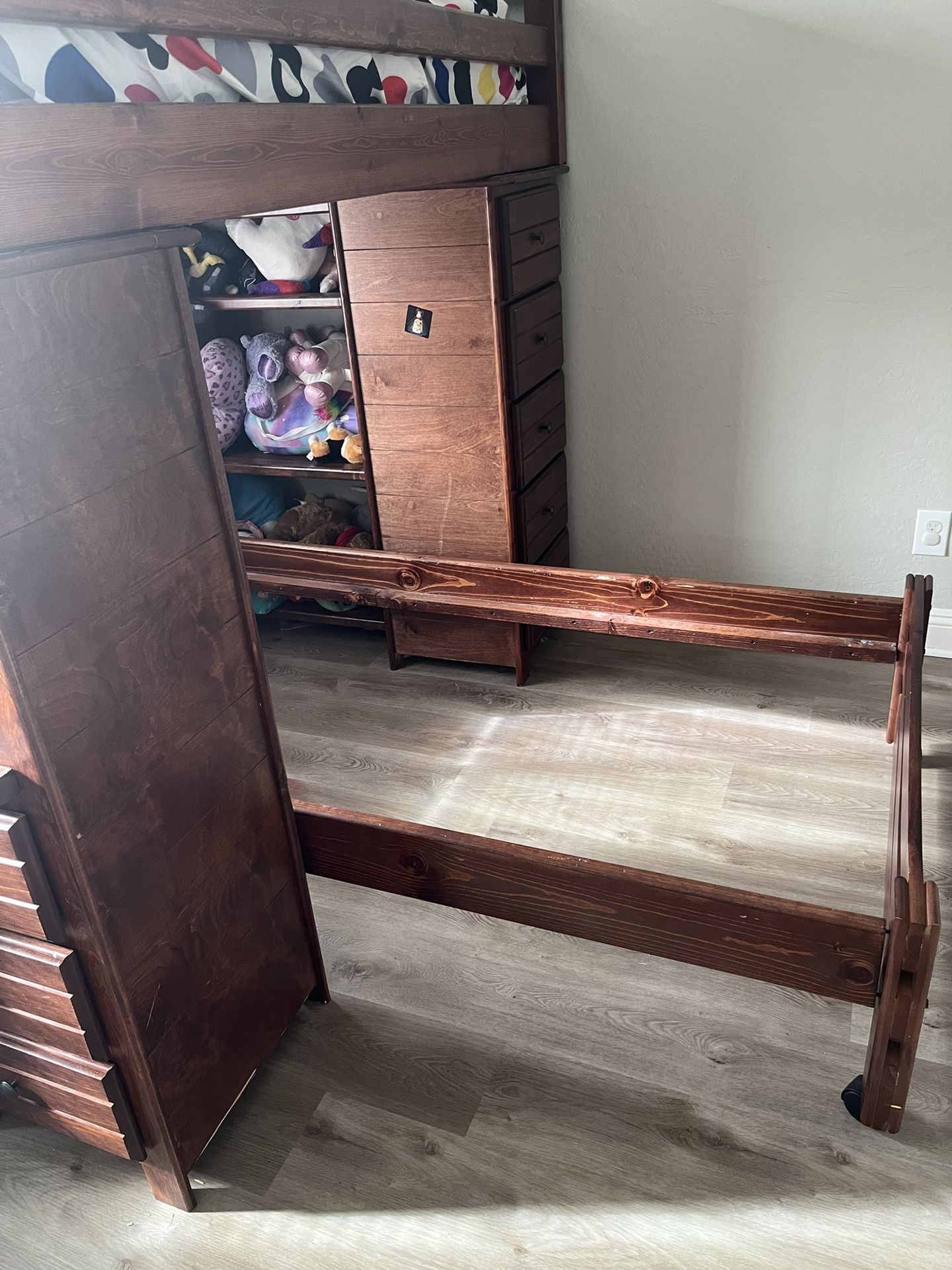 Bunk bed With Desk 