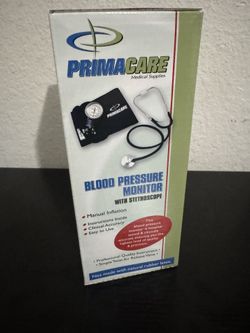 Blood Pressure Monitor With Stethoscope