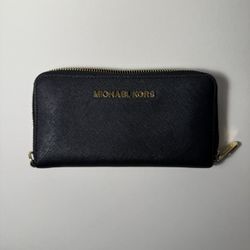 Michael Kors Black Leather Wallet