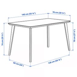 Dining Table With 4Chairs 