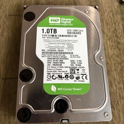 1TB Western Digital WD Caviar Green SATA Hard Drive