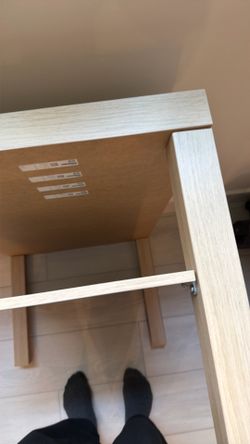 IKEA White Oak Coffee Table