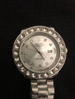 Silver watch