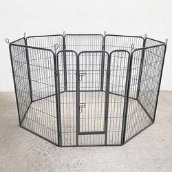 $115 (Brand New) Heavy duty 48” tall x 32” wide x 8-panel pet playpen dog crate kennel exercise cage fence 