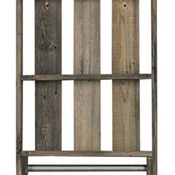 Bath Shelf with Towel Rod - NEW!