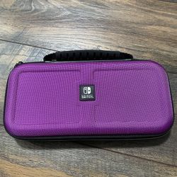 Purple Nintendo Switch Game Traveler Deluxe Travel Case
