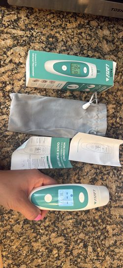 Lazle infrared forehead and ear thermometer/ termómetro para niños de adultos