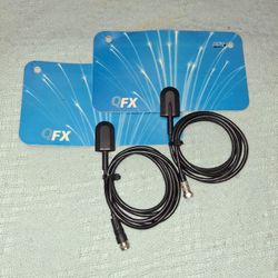 The QFX Flat Antenna Digital  2 Pk