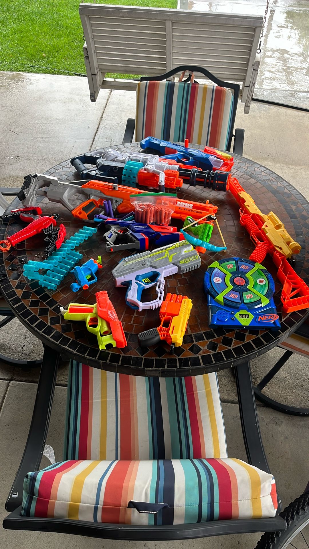 Nerf Guns  A lot Of Them With a. Big Bag Of Bullets $55 Obo Thanks 